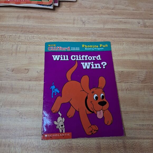 6 Kids Children's Book Lot Clifford Batman Pooh Moose Muffin Scholastic Felicia - Picture 7 of 7